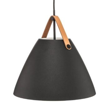 Závesné LED svietidlo Strap 36, čierne