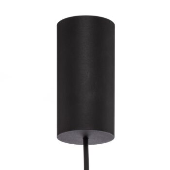 Závesné LED svietidlo Studio Line 50993, čierna/medená, Ø 35 cm