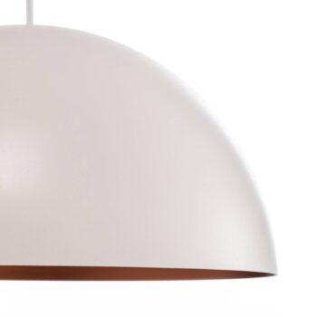 Závesné LED svietidlo Studio Line 50996, biela/medená, Ø 35 cm