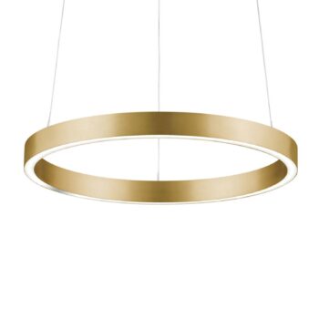 Závesné LED svietidlo Svea-40, snímač gesta, zlato