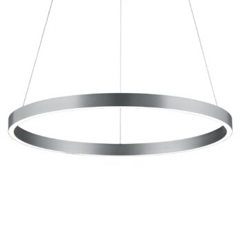 Závesné LED svietidlo Svea-L 60 nikel
