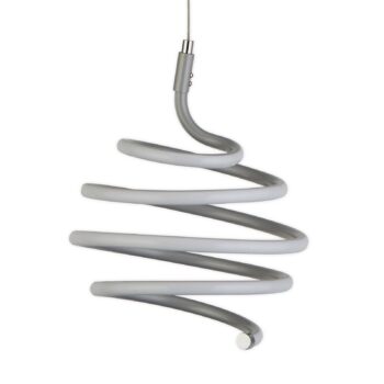 Závesné LED svietidlo Swirl v tvare špirály