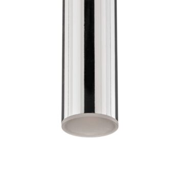 Závesné LED svietidlo Varas, 1-plameňové, chróm