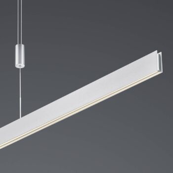 Závesné svetlo Delta LED, 100 cm, hliník