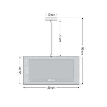 Závesné svetlo Duo Den Light, béžová farba, Ø 50 cm, ľan, PVC