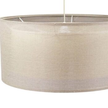 Závesné svetlo Duo Den Light, béžová farba, Ø 50 cm, ľan, PVC