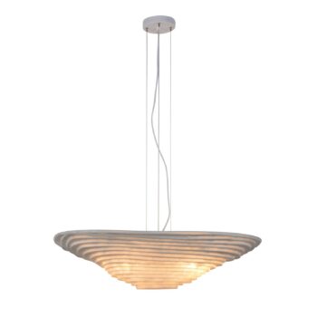 Závesné svetlo Forestier Nebulis M, dĺžka 82 cm