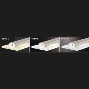 Závesné svetlo LED Tenso, nikel, 64 cm, kov, CCT, stmievač
