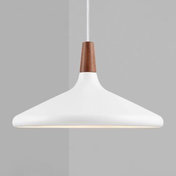 Závesné svetlo Nori Ø 39 cm, biele