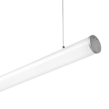 Závesné svetlo Pirgos LED, dĺžka 200 cm, stmievateľné, biele
