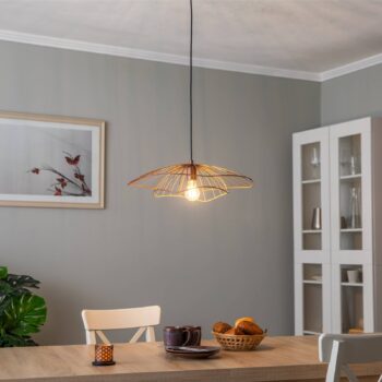 Závesné svetlo Tel 6501 Ø50cm meď