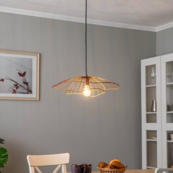 Závesné svetlo Tel 6501 Ø50cm meď