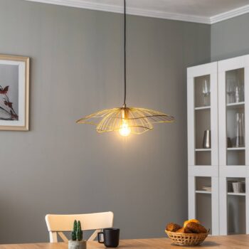 Závesné svetlo Tel 6503 Ø50cm čierna antická