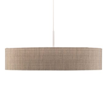 Závesné svetlo Turda, sivé, Ø 65 cm