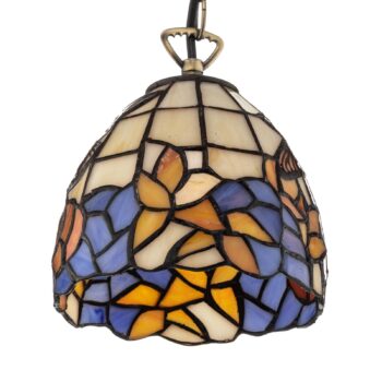 Závesné svetlo v tiffany štýle COLIBRI