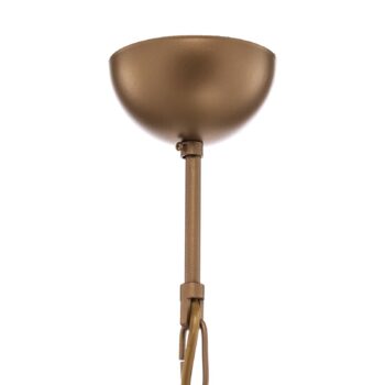 Závesné svietidlo AV-1798-6E antikgold, 6-plameňové