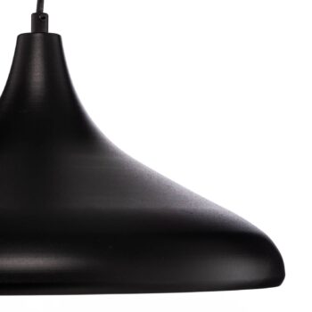 Závesné svietidlo AV-4106-M8-BSY-36 čierne/zlaté Ø 36 cm