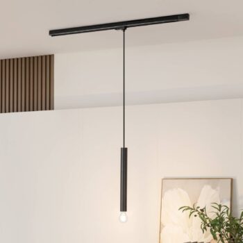Závesné svietidlo Arcchio Ejona čierne E27 4/40cm