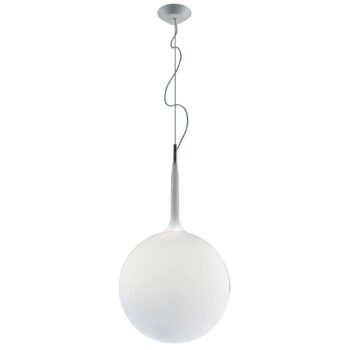Závesné svietidlo Artemide Castore zo skla, Ø 42 cm