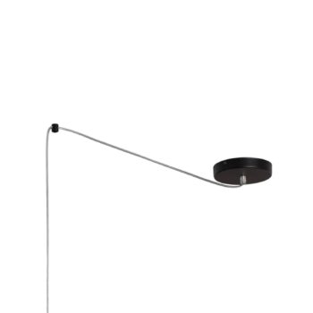 Závesné svietidlo Ascot, béžová farba, Ø 38 cm, látka, decentralizované