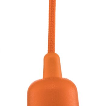 Závesné svietidlo Brasil, oranžové, 1-plameňové