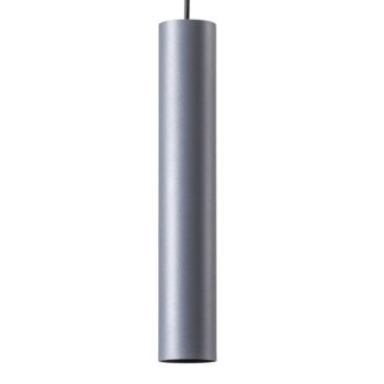 Závesné svietidlo Brenta, sivá, oceľ, dĺžka 110 cm, 5-pl