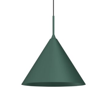 Závesné svietidlo Capital, zelené 1 svetlo, Ø 32 cm, GX53