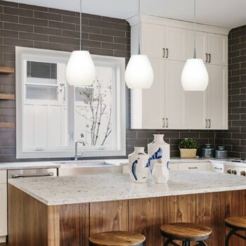 Závesné svietidlo Casablanca Bagan, trojsvetelné, Ø 13 cm