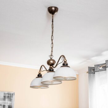 Závesné svietidlo Casale, 3-plameňové, dĺžka 74 cm