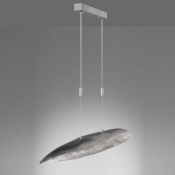 Závesné svietidlo Colmar LED, dĺžka 140 cm, nikel