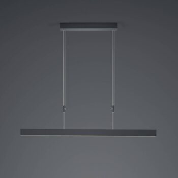 Závesné svietidlo Delta LED, 100 cm, čierne