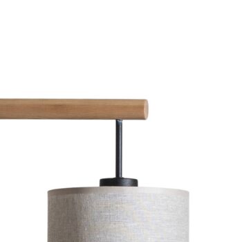 Závesné svietidlo Deva Nature, 4-plameňové, textil
