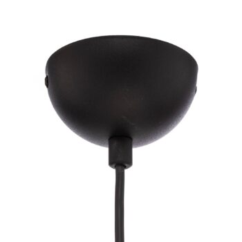 Závesné svietidlo Fellini MR-756 1-svetlo Ø 38 cm čierne