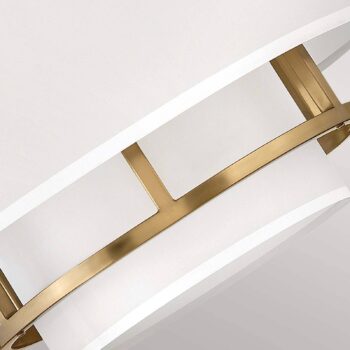 Závesné svietidlo Graham Duo Mount 3 svetlá Ø 40,6 cm, mosadz
