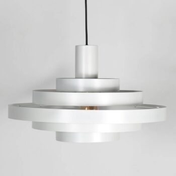 Závesné svietidlo Halo Cirque, biele, kov, Ø 50 cm, E27