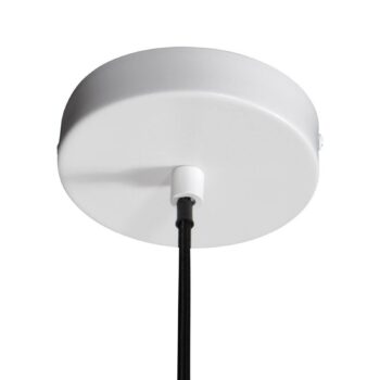 Závesné svietidlo Halo Cirque, biele, kov, Ø 50 cm, E27