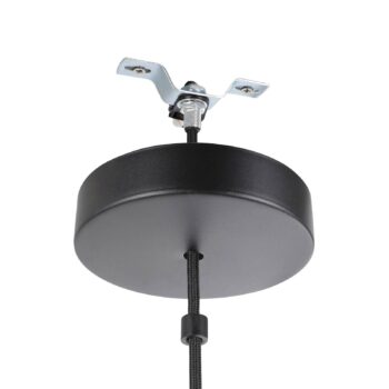 Závesné svietidlo Hykeham, Ø 38 cm, prírodné, bambus