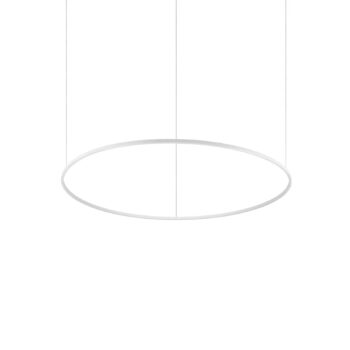Závesné svietidlo Ideal Lux LED Oracle Slim white 3 000 K Ø 150 cm