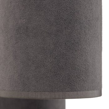 Závesné svietidlo Joni, textil, 4-pl. okrúhle, šedá-zlatá