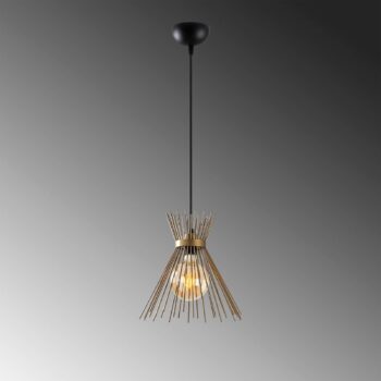 Závesné svietidlo Kirpi 3082 1-light Ø34cm zlatá