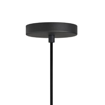 Závesné svietidlo Liberty Spot, čierne, výška 25 cm