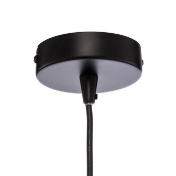 Závesné svietidlo Lindby Drakar, 1-lamelové, svetlomodré, sklo, Ø 25 cm