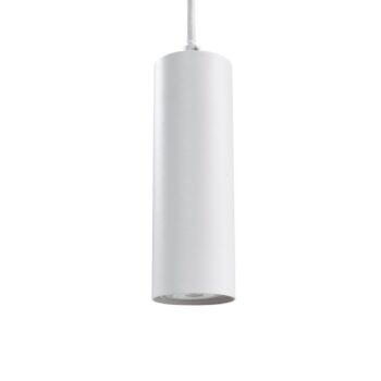 Závesné svietidlo Lindby Joffrey, 76 cm, biele, 4-pl