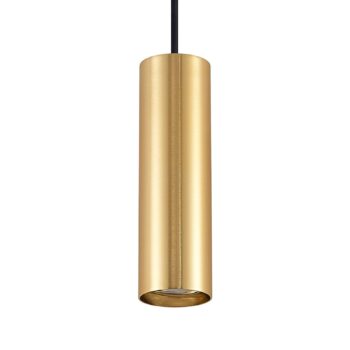 Závesné svietidlo Lindby Linaro, 20 cm, zlaté, 1-fázové, GU10