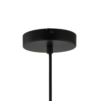 Závesné svietidlo Lindby Otso, výška 40 cm, bambus, E27