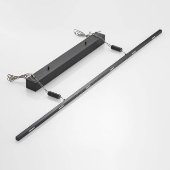 Závesné svietidlo Lucande LED Stakato, 120 cm, 6 svetiel, stmievateľné