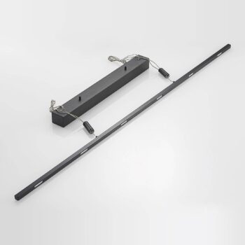 Závesné svietidlo Lucande LED Stakato, 140 cm, 6 svetiel, stmievateľné