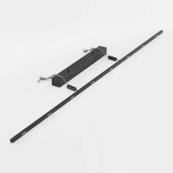 Závesné svietidlo Lucande LED Stakato, 180 cm, 8 svetiel, stmievateľné