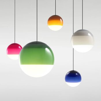 Závesné svietidlo MARSET Dipping Light LED Ø 30 cm oranžová