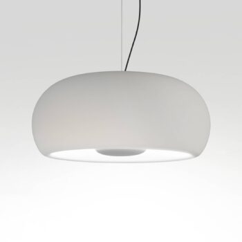 Závesné svietidlo MARSET Vetra LED, Ø 43 cm, biele